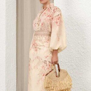 Zimmerman Long Sleeve Maxi Dress